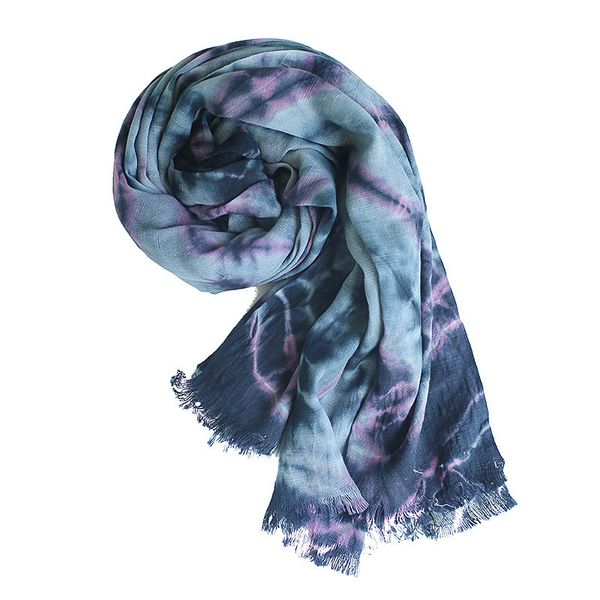cotton scarves and wraps for women fashion tie-dye printing scarfs lightweight shawls, Blue;gray
cotton scarves and wraps for women fashion tie-dye printing scarfs lightweight shawls, Blue;gray