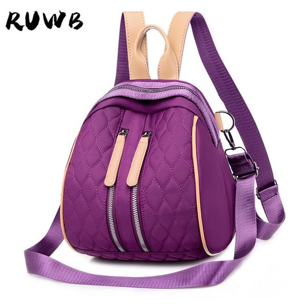 2020 new women's anti-theft backpack fashion simple solid color school bag oxford cloth shoulder bag women mochila feminina bags
2020 new women's anti-theft backpack fashion simple solid color school bag oxford cloth shoulder bag women mochila feminina bags