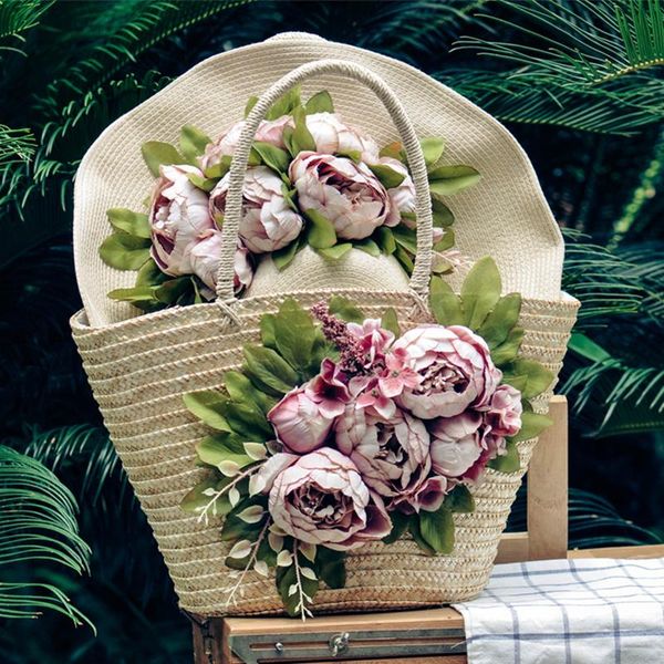new style larger capacity straw tote bags for women handmade flowers woven handbag travel women beach bags 2020 bolsa feminia
new style larger capacity straw tote bags for women handmade flowers woven handbag travel women beach bags 2020 bolsa feminia