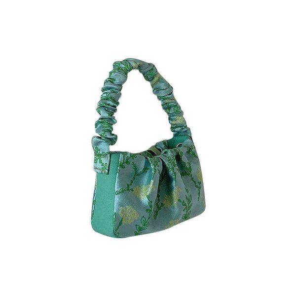 shopping bags summer girl jacquard pleated handbag niche women shoulder messenger chain floral 220303
shopping bags summer girl jacquard pleated handbag niche women shoulder messenger chain floral 220303