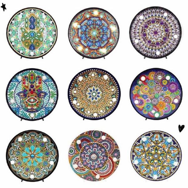 paintings round diy mandala landscape diamond painting light embroidery lamp full special drill led shinny beads
paintings round diy mandala landscape diamond painting light embroidery lamp full special drill led shinny beads