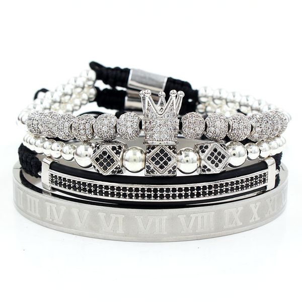 roman fashiony1s9bracelet bracelet/crown/2019/for numeral couple titanium steel 4pcs/set lovers/bracelets for women men
roman fashiony1s9bracelet bracelet/crown/2019/for numeral couple titanium steel 4pcs/set lovers/bracelets for women men
