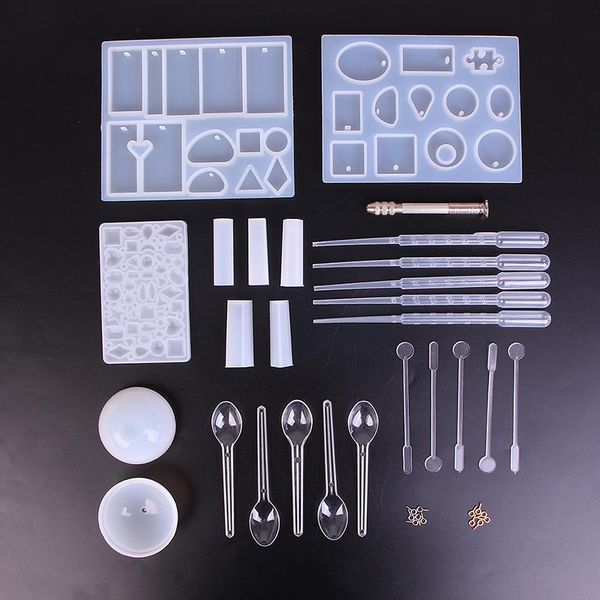 resin casting molds kit silicone making jewelry necklace pendant mould hand craft diy set tool, Pink;blue
resin casting molds kit silicone making jewelry necklace pendant mould hand craft diy set tool, Pink;blue