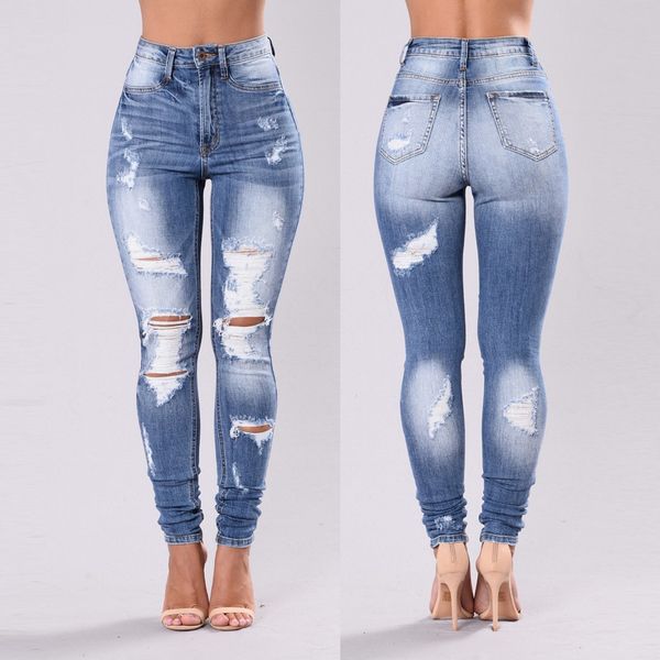 women denim skinny trousers ripped jeans for women hole vintage pencil pants high elasticity stretch trousers plus size 3xl#3 201105, Blue
women denim skinny trousers ripped jeans for women hole vintage pencil pants high elasticity stretch trousers plus size 3xl#3 201105, Blue