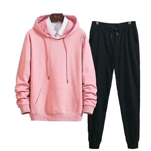 man autumn couple set hooded cotton sweat suits spring women two piece tracksuit, Gray
man autumn couple set hooded cotton sweat suits spring women two piece tracksuit, Gray