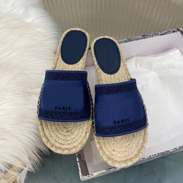 desiner fashion paris women straw slippers classical scuffs shoes summer beach slides girls slippers ladies flip flop, Black
desiner fashion paris women straw slippers classical scuffs shoes summer beach slides girls slippers ladies flip flop, Black