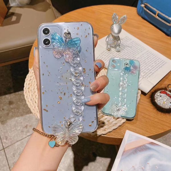 3d дизайнерская блеск побрякушки бабочка браслет телефона чехол для iphone 11 12 pro x xr xs max 7 8 plus epoxy clear cover funda
3d дизайнерская блеск побрякушки бабочка браслет телефона чехол для iphone 11 12 pro x xr xs max 7 8 plus epoxy clear cover funda