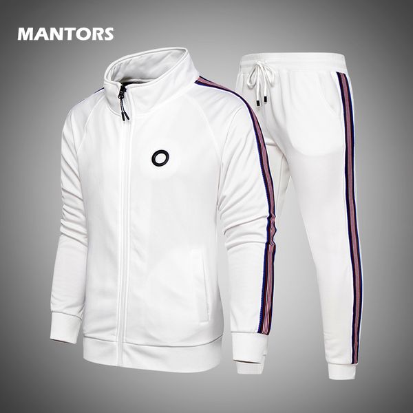 stripe tracksuits men's sportswear set 2019 autumn winter 2 pieces sweatshirt+pants suit brand men jogging clothes sports suit 1022, Gray
stripe tracksuits men's sportswear set 2019 autumn winter 2 pieces sweatshirt+pants suit brand men jogging clothes sports suit 1022, Gray