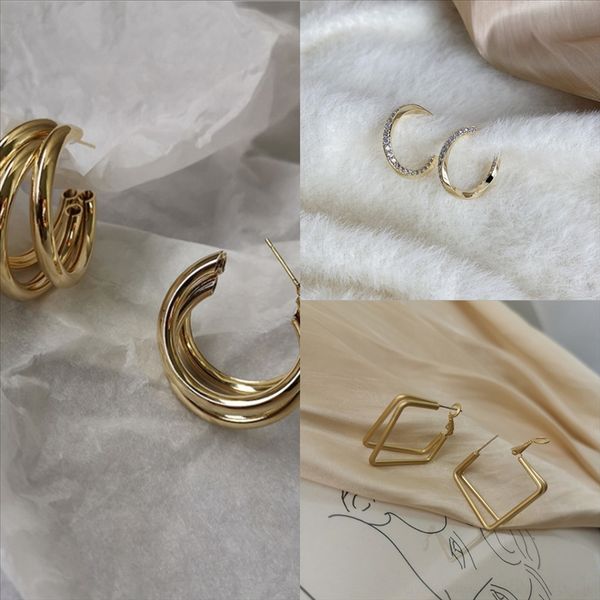 h3n8 not snowflakequality stainless steel earrings gold silver rose colors extravagant earring jewelry ear studs for women fade, Golden
h3n8 not snowflakequality stainless steel earrings gold silver rose colors extravagant earring jewelry ear studs for women fade, Golden