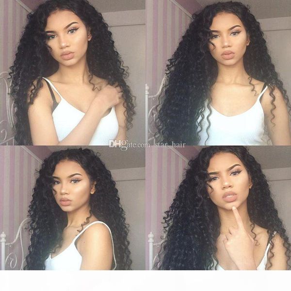 full lace human hair wigs fro black women 130% density curly brazilian remy hair with baby hair, Black;brown
full lace human hair wigs fro black women 130% density curly brazilian remy hair with baby hair, Black;brown