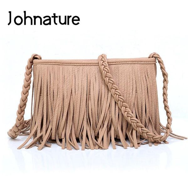 johnature fashion tassel women bag 2020 new pu soft leather all-match leisure crossbody bags luxury female shoulder bags
johnature fashion tassel women bag 2020 new pu soft leather all-match leisure crossbody bags luxury female shoulder bags