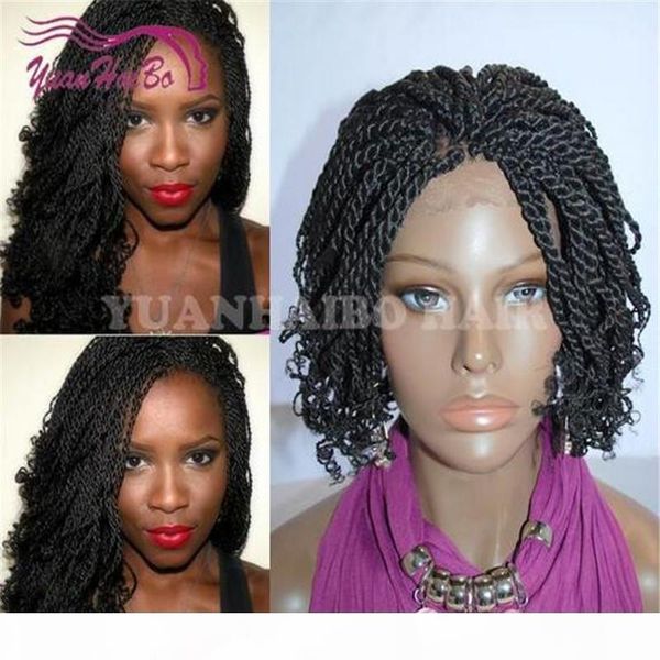 black color short synthetic kinky twist tip braid lace front wig for black women ing
black color short synthetic kinky twist tip braid lace front wig for black women ing