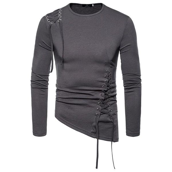 stylish straps t-shirt 2020 autumn men long sleeve solid t shrit casual streetwear hip hop homme tee, White;black
stylish straps t-shirt 2020 autumn men long sleeve solid t shrit casual streetwear hip hop homme tee, White;black