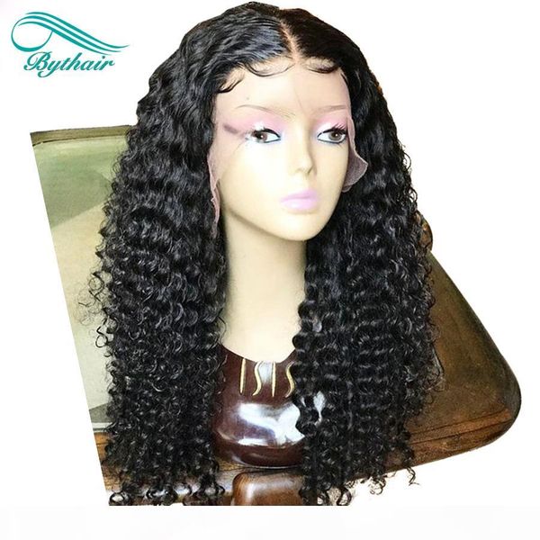 bythair pre plucked natural wavy lace front human hair wigs deep wave brazilian virgin human hair full lace wig with baby hairs, Black;brown
bythair pre plucked natural wavy lace front human hair wigs deep wave brazilian virgin human hair full lace wig with baby hairs, Black;brown