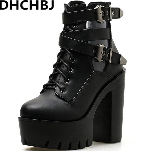 2020 new super high heels martin boots real sspot thick with belt buckle boots platform women, Black
2020 new super high heels martin boots real sspot thick with belt buckle boots platform women, Black