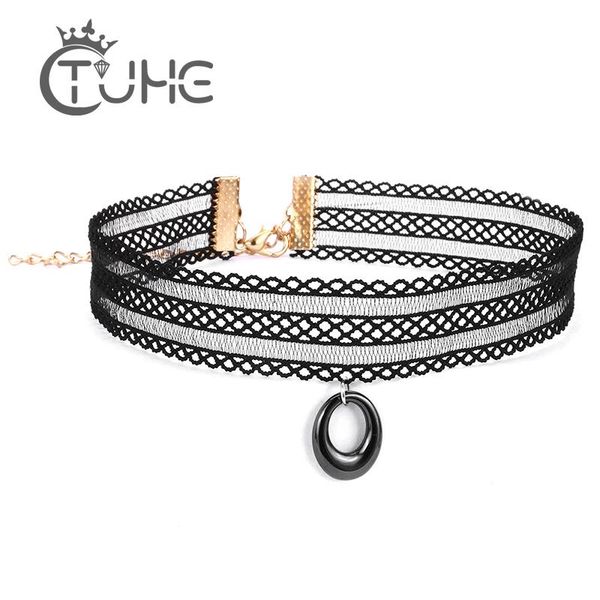 2020 cool cloth lace tattoo choker necklace statement for women never fade ceramic necklaces & pendants fashion jewelry, Golden;silver
2020 cool cloth lace tattoo choker necklace statement for women never fade ceramic necklaces & pendants fashion jewelry, Golden;silver