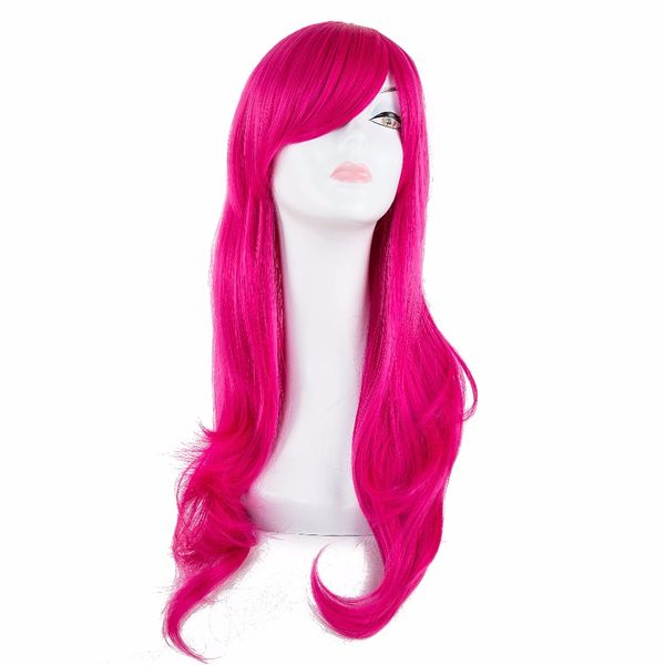costume accessories pink wig fei-show synthetic heat resistant fiber long wavy hair pelucas cartoon female cos-play hairpieces party salon h, Silver
costume accessories pink wig fei-show synthetic heat resistant fiber long wavy hair pelucas cartoon female cos-play hairpieces party salon h, Silver