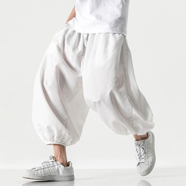 harem pants men's fashion solid color thin casual drawstring trousers men streetwear wild loose hip hop trousers mens m-5xl1, Black
harem pants men's fashion solid color thin casual drawstring trousers men streetwear wild loose hip hop trousers mens m-5xl1, Black