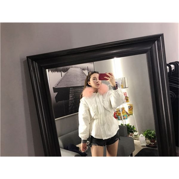 2021 new women's winter coat female white duck down jacket leather collar with hoodie ladies thin parkas coats wxf447 5tk2, Black
2021 new women's winter coat female white duck down jacket leather collar with hoodie ladies thin parkas coats wxf447 5tk2, Black