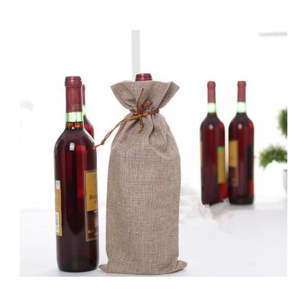 jute wine bags champagne wine bottle covers gift pouch burlap packaging bag wedding party decoration wine sqcusy dh_seller2010
jute wine bags champagne wine bottle covers gift pouch burlap packaging bag wedding party decoration wine sqcusy dh_seller2010
