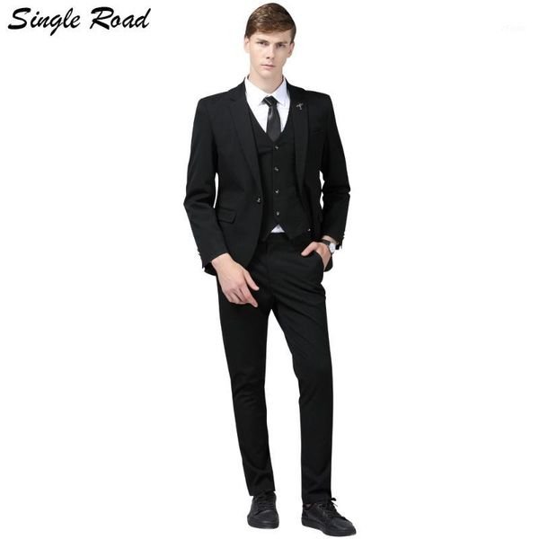 single road men wedding suits 2019 business formal suit set mens classic suit with pants slim fit male large dresses tuxedo sr241, White;black
single road men wedding suits 2019 business formal suit set mens classic suit with pants slim fit male large dresses tuxedo sr241, White;black