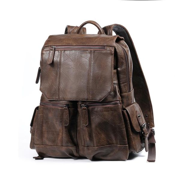 weysfor men backpack leather school backpack bag pu bags neutral portable waterproof travel bag male leather book
weysfor men backpack leather school backpack bag pu bags neutral portable waterproof travel bag male leather book