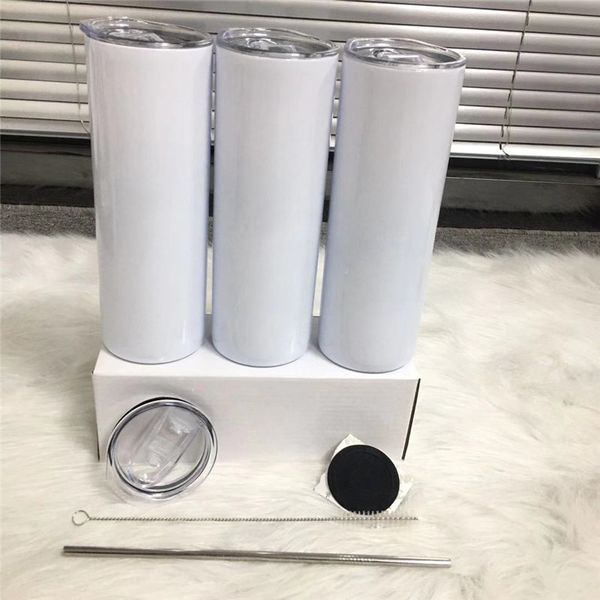 20oz sublimation stainless steel straight skinny tumbler with metal straws straw brush and rubbers personalized diy coffee mugs
20oz sublimation stainless steel straight skinny tumbler with metal straws straw brush and rubbers personalized diy coffee mugs