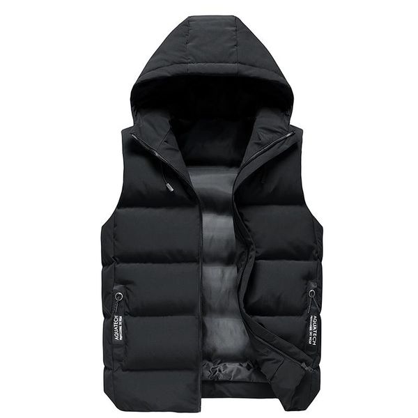 2020 autumn winter waistcoat for men with hat coat sleeveless and thick down cotton jacket thermal vest size m-5xl, Black;white
2020 autumn winter waistcoat for men with hat coat sleeveless and thick down cotton jacket thermal vest size m-5xl, Black;white