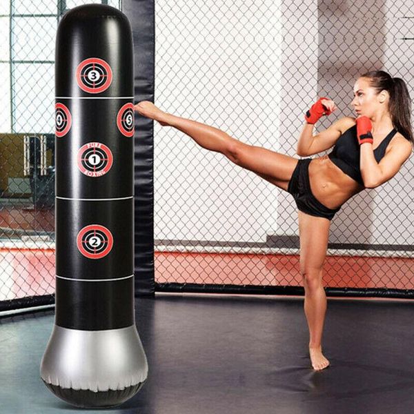 150/160cm boxing punching bag inflatable stand tumbler muay thai training pressure relief bounce back sandbag with air pump
150/160cm boxing punching bag inflatable stand tumbler muay thai training pressure relief bounce back sandbag with air pump