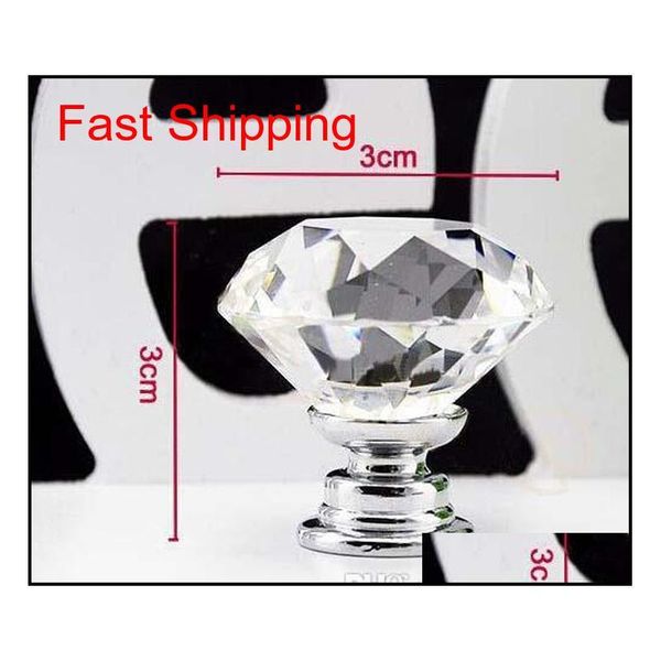 wholesale new 20 pcs/lot 30mm diamond shape six colors crystal glass cabinet handle cupboa qylsmr new_dhbest 
wholesale new 20 pcs/lot 30mm diamond shape six colors crystal glass cabinet handle cupboa qylsmr new_dhbest
