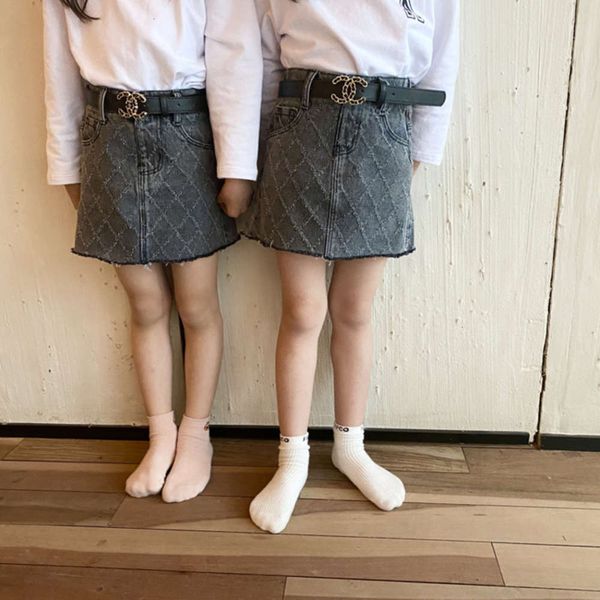 children's spring drs autumn 2021 new girl and denim foreign sle children tutu skirt a, Blue 
children's spring drs autumn 2021 new girl and denim foreign sle children tutu skirt a, Blue