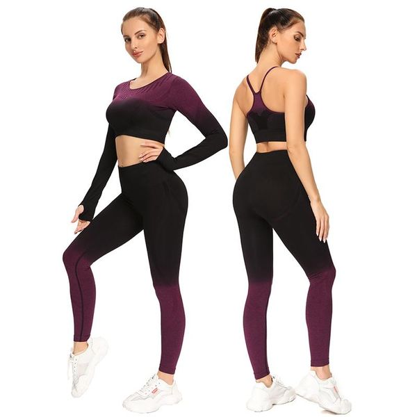 yoga outfits seamless set women sport suit gym workout clothes long sleeve crop running high waist leggings fitness sportswear, White;red
yoga outfits seamless set women sport suit gym workout clothes long sleeve crop running high waist leggings fitness sportswear, White;red