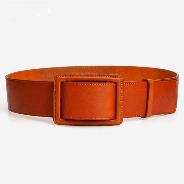 anyongzu women fashion needle buckle skirt wide belt ladies decoration simple dress girdle and crony, Black;brown
anyongzu women fashion needle buckle skirt wide belt ladies decoration simple dress girdle and crony, Black;brown