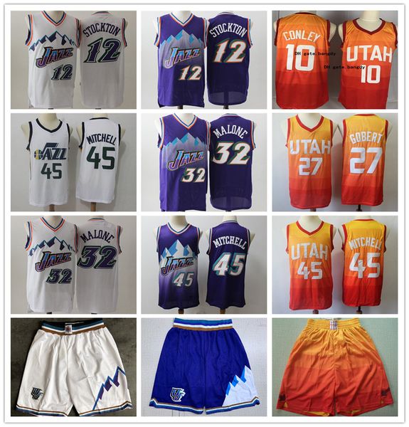 27 gobert donovan mens basketball 45 mitchell john 12 stockton karl jersey 32 malone pete 7 maravich embroidered basketball swingman jerseys, Black;red
27 gobert donovan mens basketball 45 mitchell john 12 stockton karl jersey 32 malone pete 7 maravich embroidered basketball swingman jerseys, Black;red