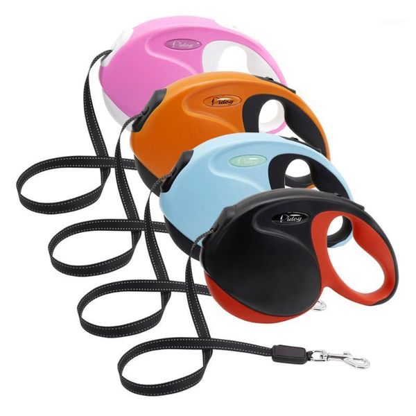 dog collars & leashes 5m retractable leash 16 ft nylon austomatic pet extending walking running leads rope for small medium large dogs1
dog collars & leashes 5m retractable leash 16 ft nylon austomatic pet extending walking running leads rope for small medium large dogs1