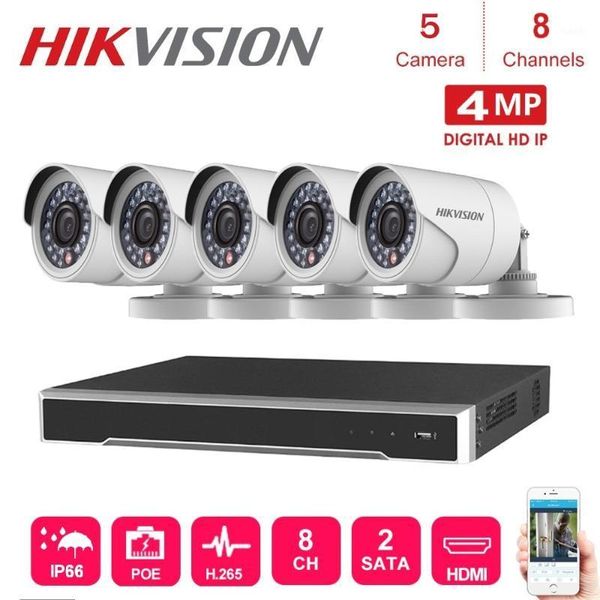 4k network 8-ch hikvision nvr video recorder with 5 pcs 4mp waterproof ip camera night vision cctv security system poe kits1
4k network 8-ch hikvision nvr video recorder with 5 pcs 4mp waterproof ip camera night vision cctv security system poe kits1