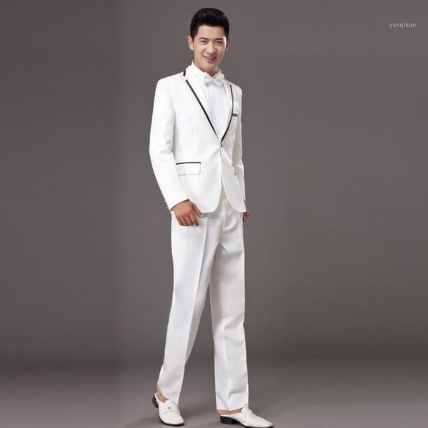 chorus mariage groom wedding suits for men blazer boys prom suits fashion slim masculino latest coat pant designs stage white1, White;black
chorus mariage groom wedding suits for men blazer boys prom suits fashion slim masculino latest coat pant designs stage white1, White;black