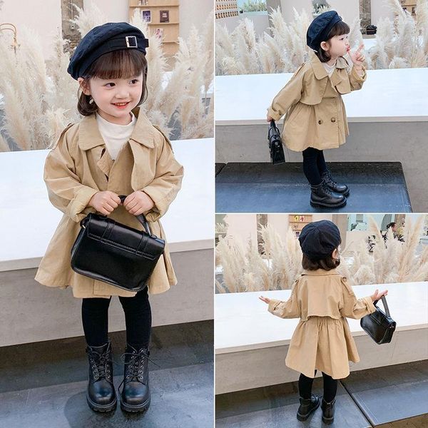 coat 3-11 years spring fall baby girls korean style kawaii trench toddler mid-long jacket long sleeves children clothing outerwear1, Blue;gray
coat 3-11 years spring fall baby girls korean style kawaii trench toddler mid-long jacket long sleeves children clothing outerwear1, Blue;gray