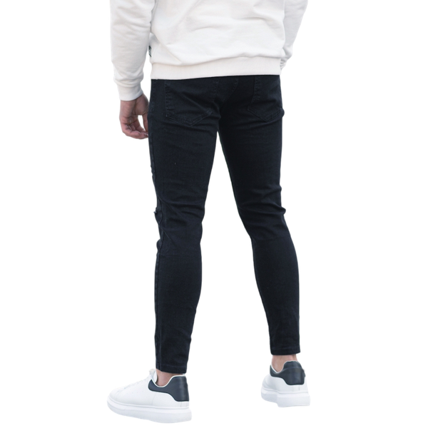 men's jeans casual 100% cotton denim men black ripped and zipped man style good wholesale offer trend 2021, Blue
men's jeans casual 100% cotton denim men black ripped and zipped man style good wholesale offer trend 2021, Blue