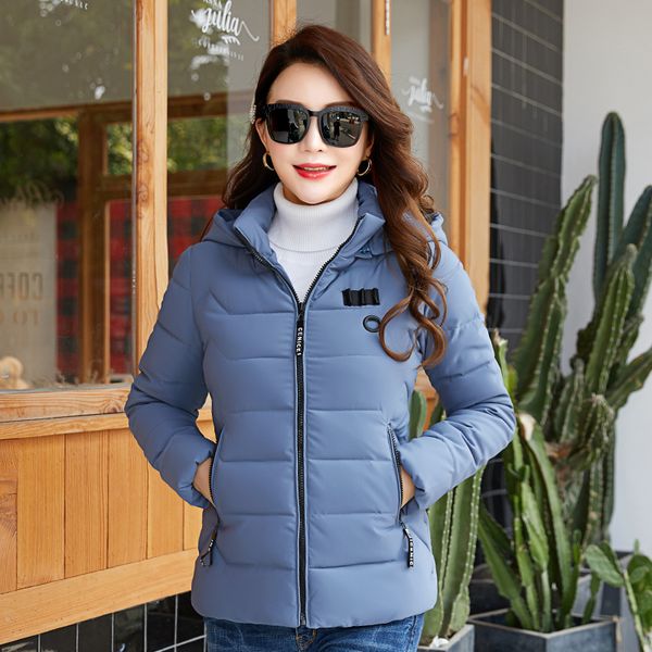 2021 newshort style winter jacket women slim hooded outwear cotton padded plus size thick collar women's coat o6rz, Black;brown
2021 newshort style winter jacket women slim hooded outwear cotton padded plus size thick collar women's coat o6rz, Black;brown