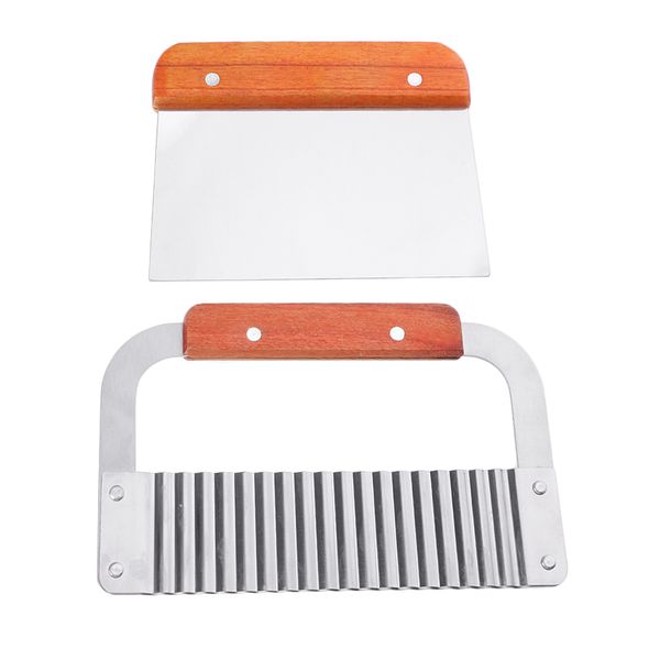 2 pieces/set stainless steel wavy & straight soap mold loaf cake potato cutter cutting tools
2 pieces/set stainless steel wavy & straight soap mold loaf cake potato cutter cutting tools