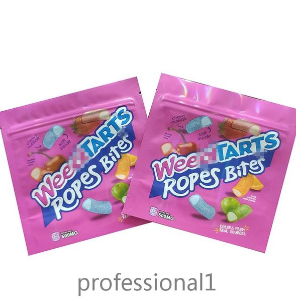 Newest Weedtarts Ropes Bites Mylar Bag 500mg Empty Packaging bags Smell Proof Resealable edibles Package 2024
Newest Weedtarts Ropes Bites Mylar Bag 500mg Empty Packaging bags Smell Proof Resealable edibles Package 2024