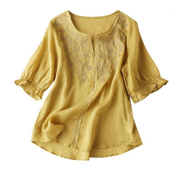 ramie indie folk women's shirts with embroidery v-neck floral flare sleeve ropa de mujer verano ete femme 20201, White
ramie indie folk women's shirts with embroidery v-neck floral flare sleeve ropa de mujer verano ete femme 20201, White