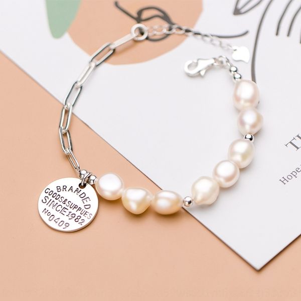 bjbgm 0gunx personality bracelet pearl silverjapanese and korean fashion cute baroque pearl bracelet art s925 hand jewelry s3761 eloge, Golden;silver
bjbgm 0gunx personality bracelet pearl silverjapanese and korean fashion cute baroque pearl bracelet art s925 hand jewelry s3761 eloge, Golden;silver