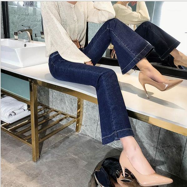 womens high waist loose straight trousers fashion casual flare pants loose split spring and autumn female jeans size 26/32 k10981, Blue
womens high waist loose straight trousers fashion casual flare pants loose split spring and autumn female jeans size 26/32 k10981, Blue