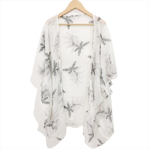 2019 summer sunscreen dragonfly cardigan chiffon japan agentle wind printing jacket blouse shirt kimono female, White
2019 summer sunscreen dragonfly cardigan chiffon japan agentle wind printing jacket blouse shirt kimono female, White