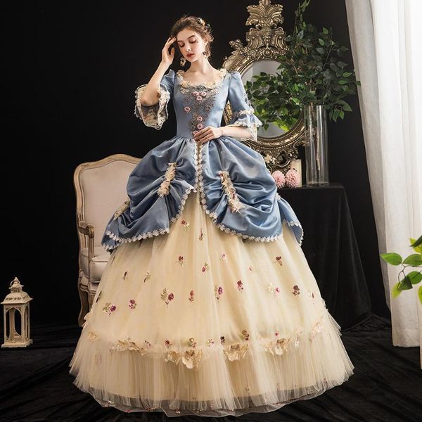 2020 yellow blue christmas party dress theater costumes medieval square collar masquerade gown customized1, White;black
2020 yellow blue christmas party dress theater costumes medieval square collar masquerade gown customized1, White;black