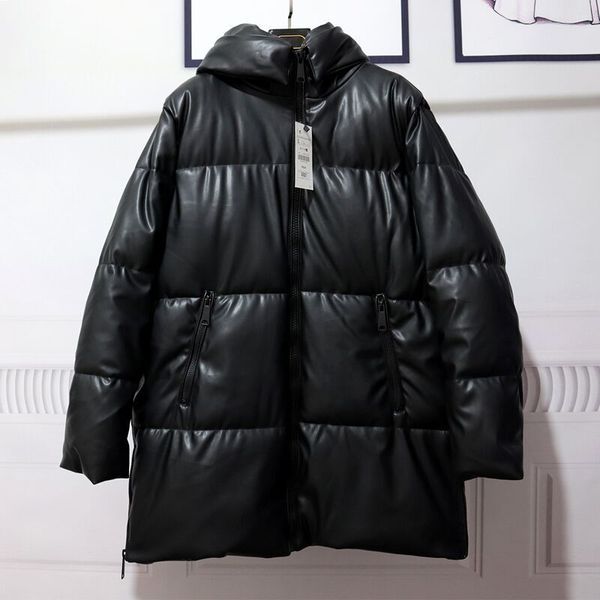 jackets parka rits 2020 loose leather jas women's hooded fat female long casual winter faux trabp
jackets parka rits 2020 loose leather jas women's hooded fat female long casual winter faux trabp