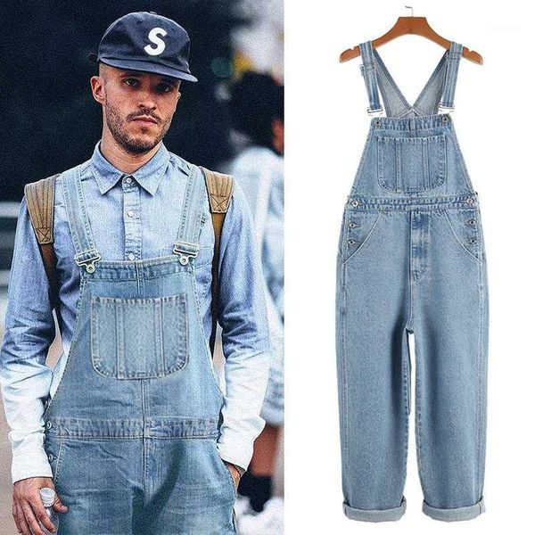 2020 men's denim overalls, loose tooling straight-leg jumpsuits, elastic plus size s-3xl suspenders, jeans for men1, Blue
2020 men's denim overalls, loose tooling straight-leg jumpsuits, elastic plus size s-3xl suspenders, jeans for men1, Blue