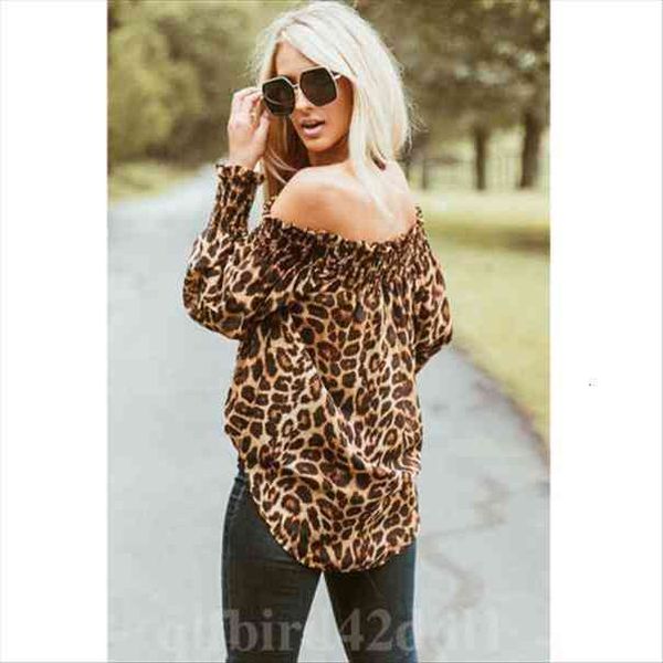 Women Leopard Print Long Sleeve Off Shoulder Blouses Woman Party Club Blouse Ladies Summer Casual Tops Female Clothes Hotsale, White
Women Leopard Print Long Sleeve Off Shoulder Blouses Woman Party Club Blouse Ladies Summer Casual Tops Female Clothes Hotsale, White